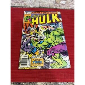 Vintage Incredible‎ Hulk #255 Marvel Jan 1981 Hulk vs. Thor Nice Condition